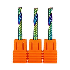 Cheap Price Single Flute Carbide End Mills for Aluminium Acrylic and Wood