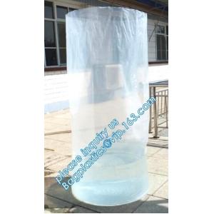 Biodegradable round bottom bag, plastic lining bag, round bottom plastic drum