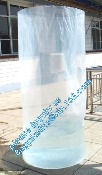 Biodegradable round bottom bag, plastic lining bag, round bottom plastic drum