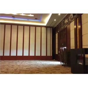 Hanging System Movable Folding Partition Doors / Foldable Wall Panels