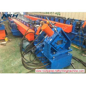 Galvanized Steel C Purlin Machine , Metal Stud And Track Roll Forming Machine