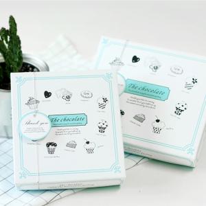 Macaroon Candy Chocolate Box Cardboard Packaging Stamping Custom