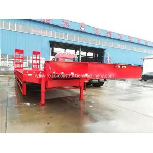 12R22.5 Tire Q235 Heavy Duty Semi Trailer 80 Ton CCC With Mechanical Ladder