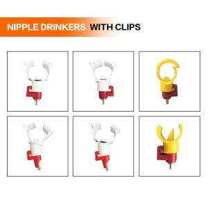 Detachable Automatic chicken nipple drinker automatic Water Stainless Steel