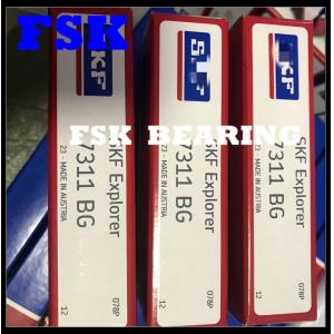 High Speed 7309 BG Angular Contact Ball Bearing for Air Compressor / Machine