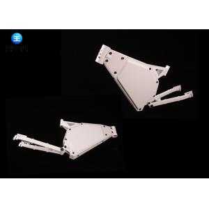 White Enduro Bike Frame Full Suspension Frame 135-155mm Drop Out