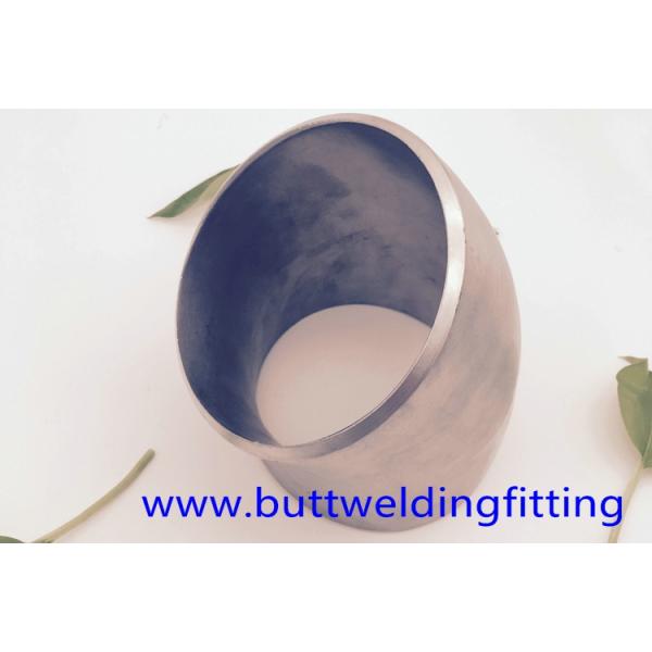 Copper Nickel 90 / 10 Butt Weld Fittings , 4'' SCH10S ANSI B16.9 45 Degree Elbow