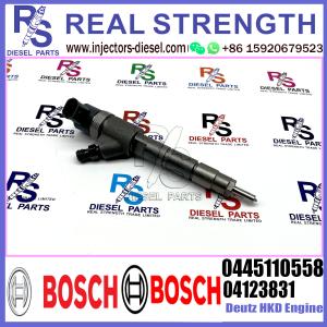 BOSCH Common Rail Fuel Injector 0445110558 04123831 For Deutz KHD Engine