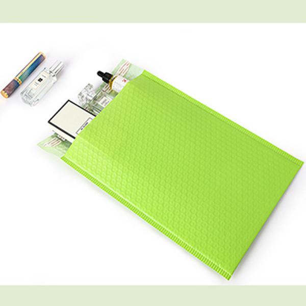 Gravure Printing Teal Bubble Mailers 8.5 X12'' Clothes Packaging