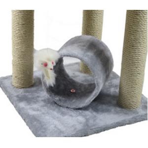 Wood Cat Scratching Post Tree , Eco Friendly Cat Climbing Tree Pet Toys