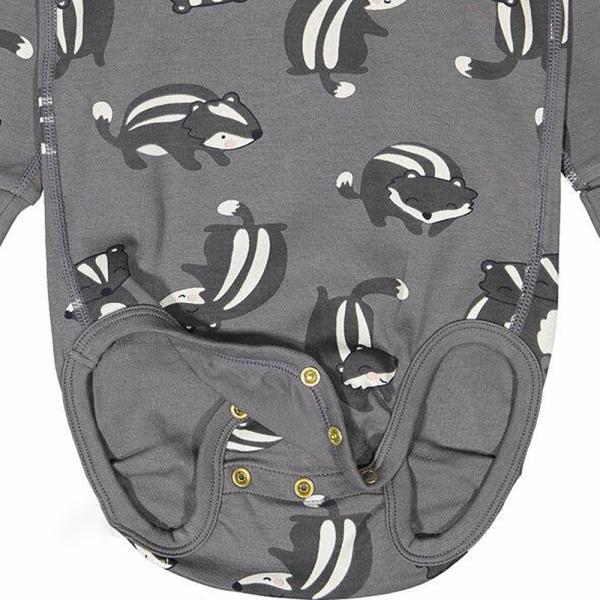 Spring Autumn Cotton bamboo Long Sleeve Printed Custom Baby Girl Boy Rompers Jumpsuits