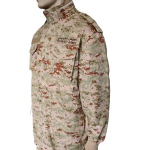 Customizable Military Jacket with Detachable Thermal Liner