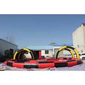 Pvc Material Inflatable Sports Games Inflatable Sports Arena With Tunnel For
