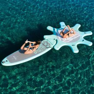 Military Stand Up Paddle Board Inflatable Water Platform Island