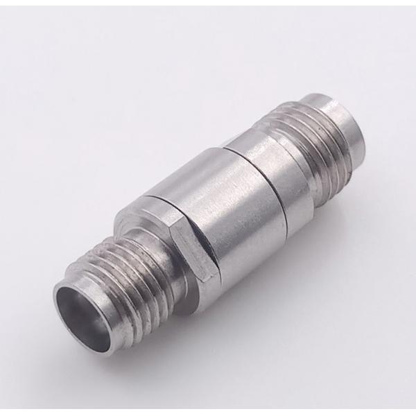 40GHz 50 Ohm Waterproof Coaxial Connector RF 2.92mm Female To 2.4mm Female
