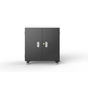 Compact 36 Ports Tablet Charging Cabinet with 1 Year Warranty and Mobility for