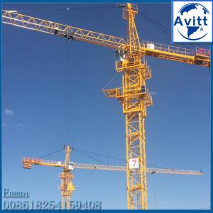 Wholesale QTZ63-5610 Tower Crane 6t Load 56m Lifting Boom Башенный кран from china suppliers