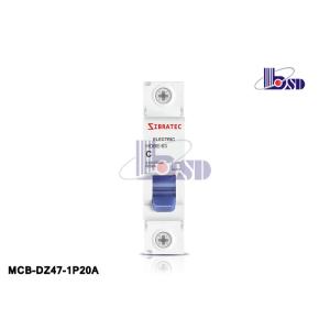 1 Pole Motor Protection Circuit Breaker 20A Plastic Medium Current Air Switch