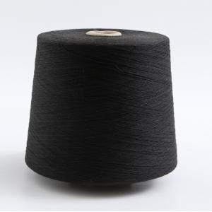 White Polyester Yarn Dyeing , 100 Spun Polyester Sewing Thread For Hand Knitting