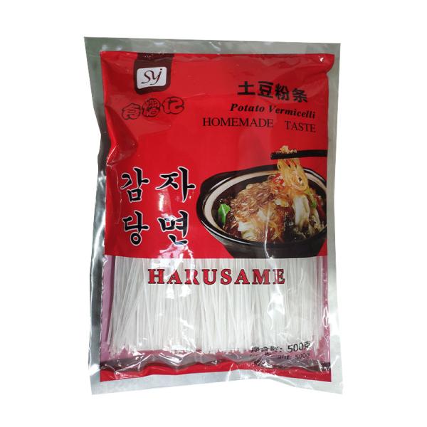 Clear White Halal Mung Bean Longkou Vermicelli 100G 250G 500G for Customized Packaging