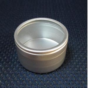 Wholesale Aluminum Round Cosmetic Packaging/Cream Jars With Press Cap in Trapdoor-20G &amp; 20ML from china suppliers