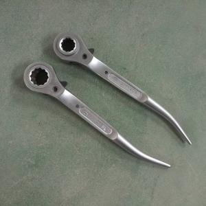Contractor Spanner Twin Podger Bi-hex Socket 17/21mm Scaffold Podger Ratchet