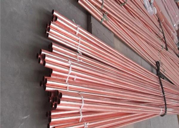 Quality ASTM B 111 C 70600 Copper Alloy Pipe Heat Exchanger Tubes Round Shape for sale