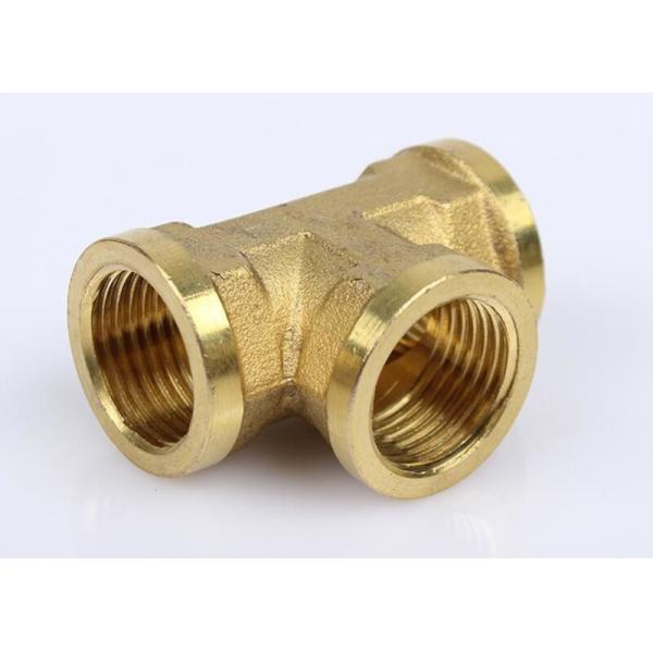 Wholesale Price 99% Copper Pipe Thread Equal Tee Female NPT 1/2" 3000# C70600