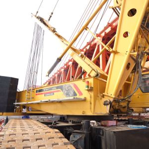 Wholesale Used Crawler Crane with 16-73m Main Boom Length 175/220kw/RPm Rated Power and 30% Maximum Gradeability from china suppliers