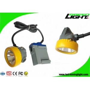 1000 Battery Cycles Mining Hard Hat Led Lights 15000lux High Beam Corded Lamp