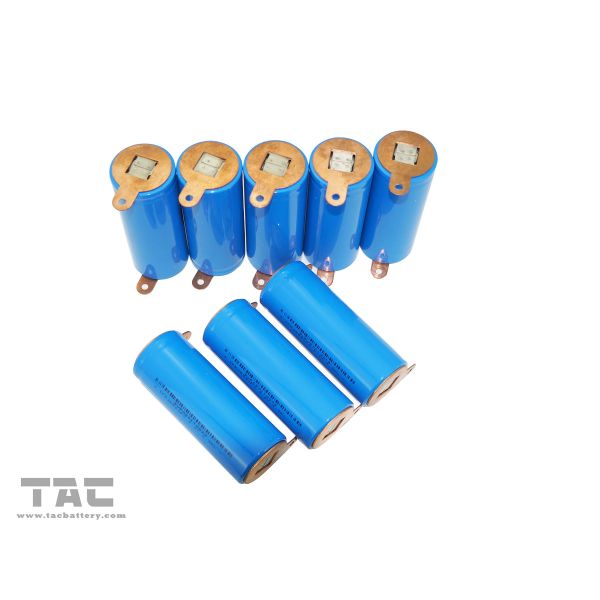 Rechargeable IFR26650 3.2V LiFePO4 Battery 2350mAh With Tabs For Back Up Power