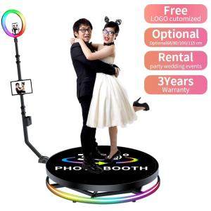 360 Degree Party Video Camera with Rotating Stand Stabler Strong Metal Tempered