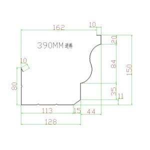 Metal Galvanized Gutter Downspout Roll Forming Machine PCL Control