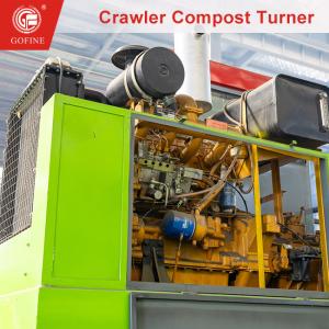 Industry Windrow Compost Turner Organic Fertilizer Composting Machine