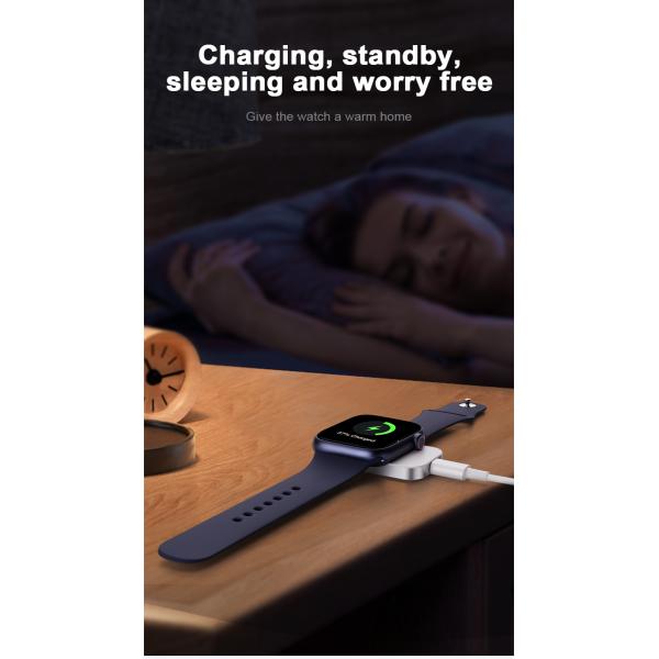 5V 1A Input Mini Wireless Charger for Watches Type-C Interface Compact Size