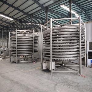 Design Cooling Tower Bakery Machine/Baking Spiral Conveyor