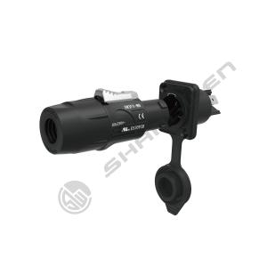 China Waterproof Powercon Female Plug Connector IP65 3 Conductor 20A 250V on sale