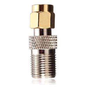 F Type Female Jack to Male Plug Connector Straight RF Coaxial Adapter F