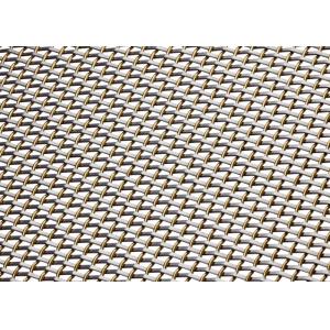Wall Cladding Atlantic Architectural Metal Fabric With Crimped Flat Wire