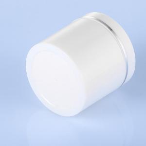 White Pet Cream Packaging Jar With Screw Top Lids 100g Capacity