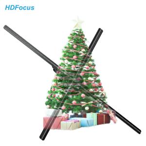 65cm 4 Blades Wifi 3d Hologram Holographic 3d Led Fan Display Spinning