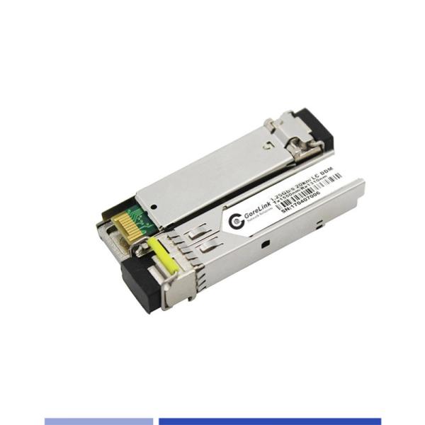 Quality Dual Fiber Gigabit Optical Transceiver 40km Singlemode SMF 1310nm LC for sale