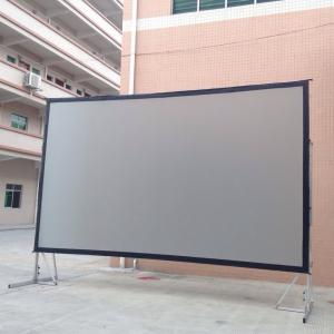 16 ft x 9 ft 220 inches diagonal fast folding projection screen rear& front
