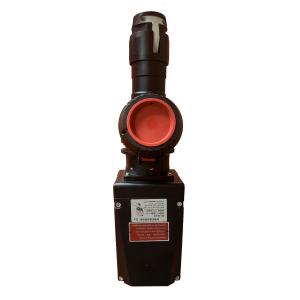 Explosion Proof 250V IP66 Brass Coating Silver Plug Socket