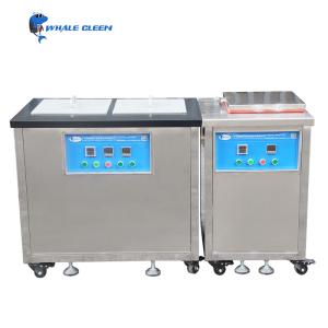 Two Tanks Acid / Alkali Resistant Ultrasonic Cleaning Machine With Separate