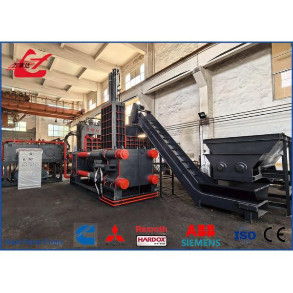 1250ton large capacity cast iron chips copper sawdust metal briquetting press machine