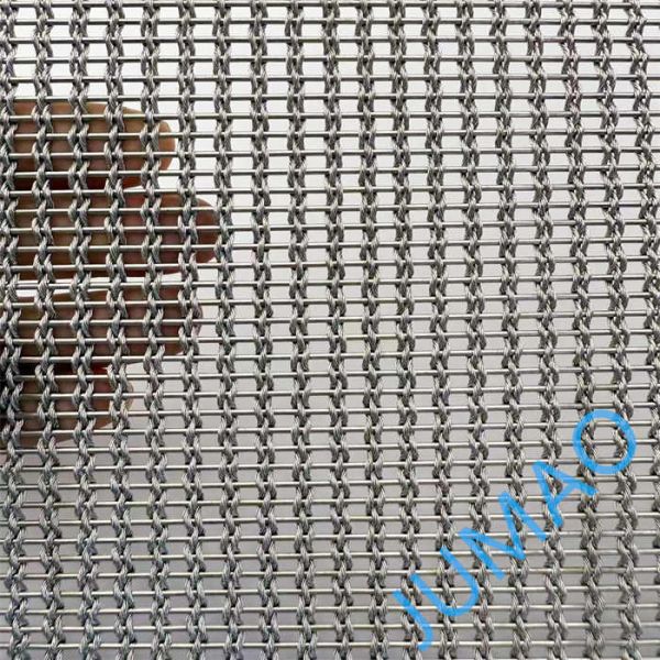 Flexible Weave Structure Decorative Wire Mesh Used To Architect Design