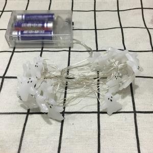 Christmas Lights 20 Led Snowflake Snowman Shell Reindeer String Lights 6.5 Ft