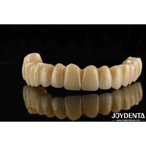 Custom Made Polished Titanium Abutment Cement Retetion V Shaped Thread Type