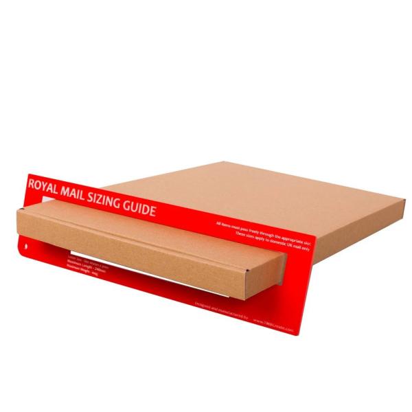 Custom Logo Printing Postage Thin Mailing Box Cardboard Royal Mail Large Letter